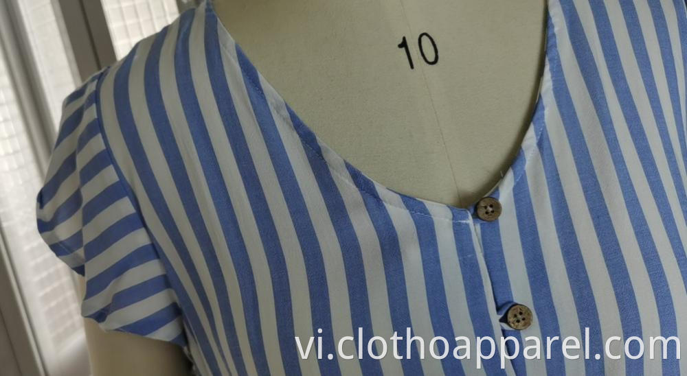 Blue Striped Shirts